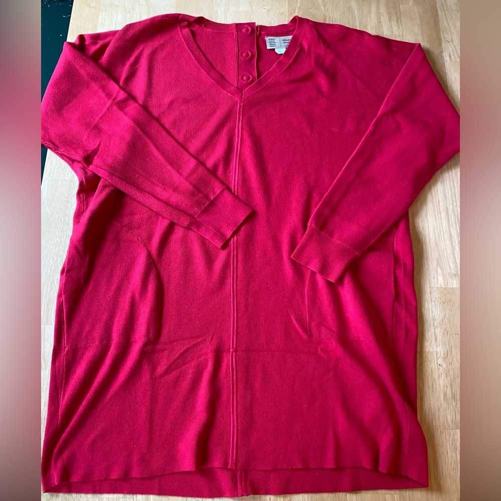 Anthropologie Saturday Sunday cocoon sweater dress-Size small.  Buttons on back